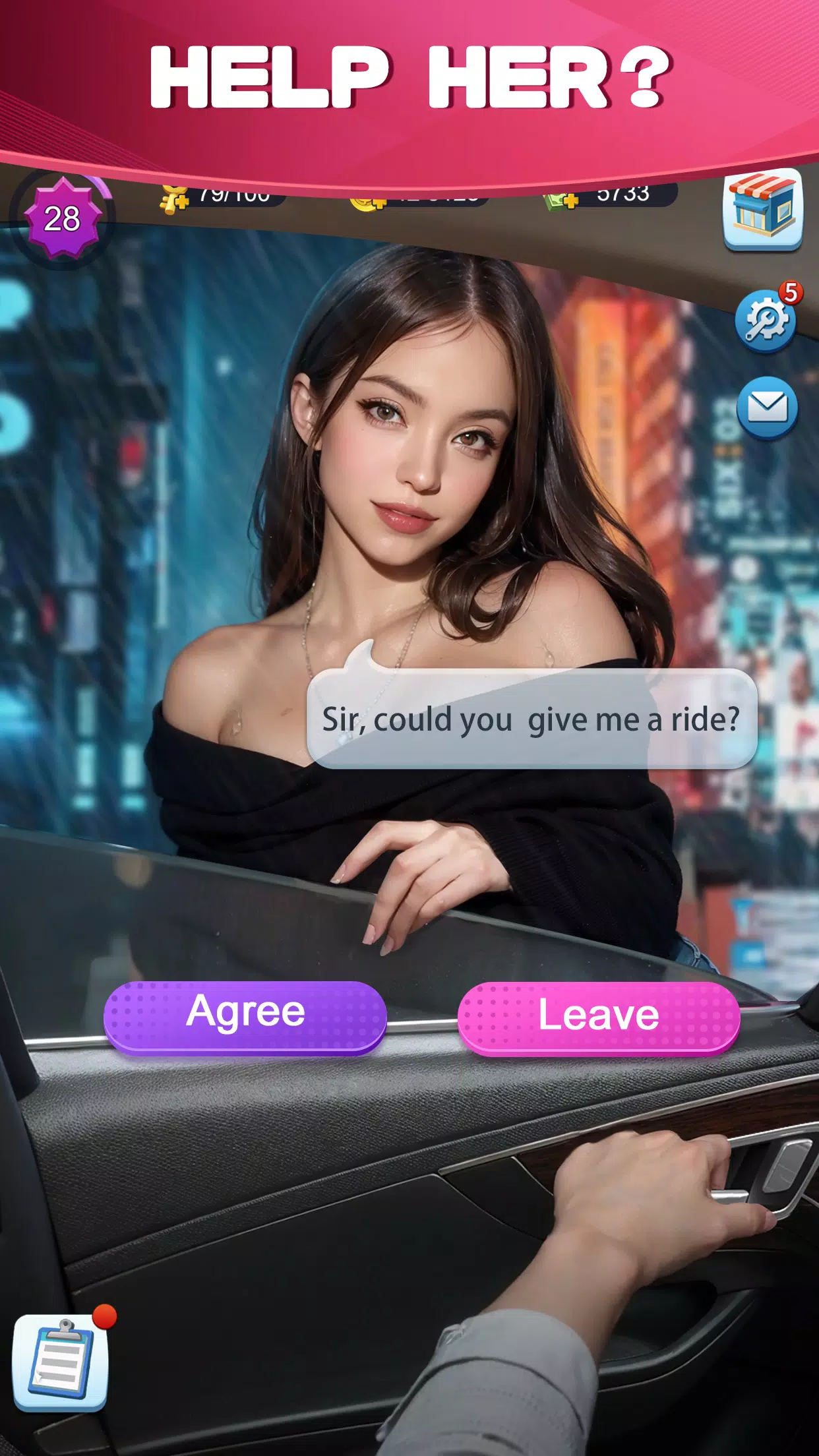 Covet Girl: Desire Story Game Ảnh chụp màn hình 1