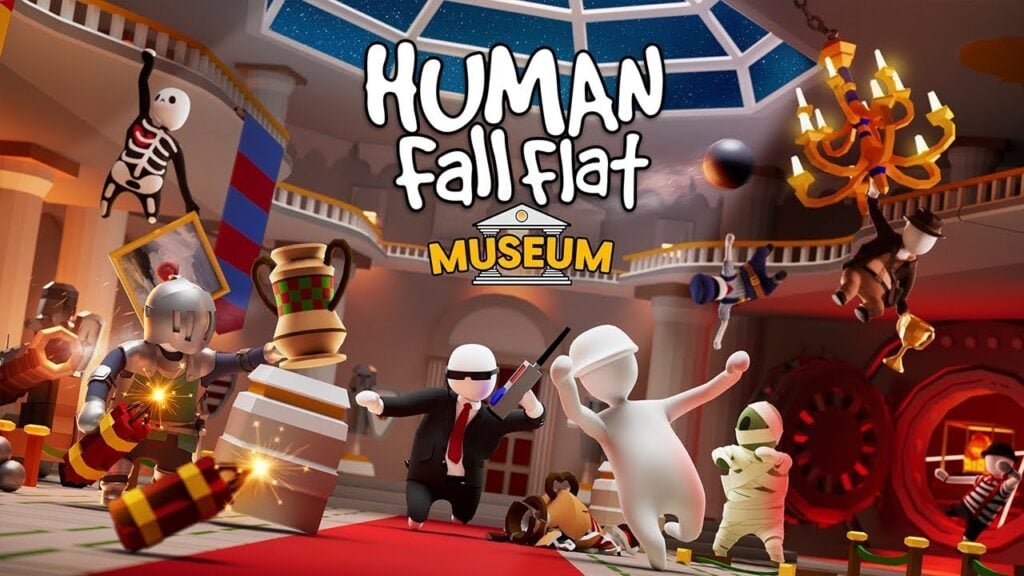 ¡Caos en el museo! 'Human: Fall Flat' presenta un nuevo nivel