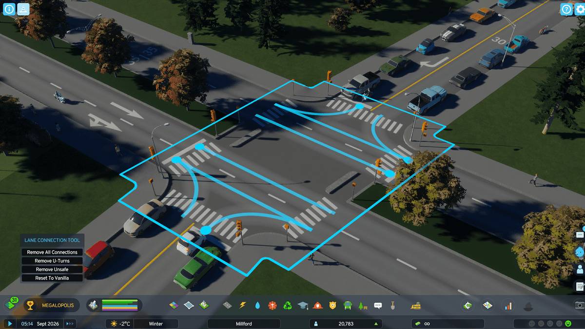 Traffic是《都市天际线2》的交通管理利器