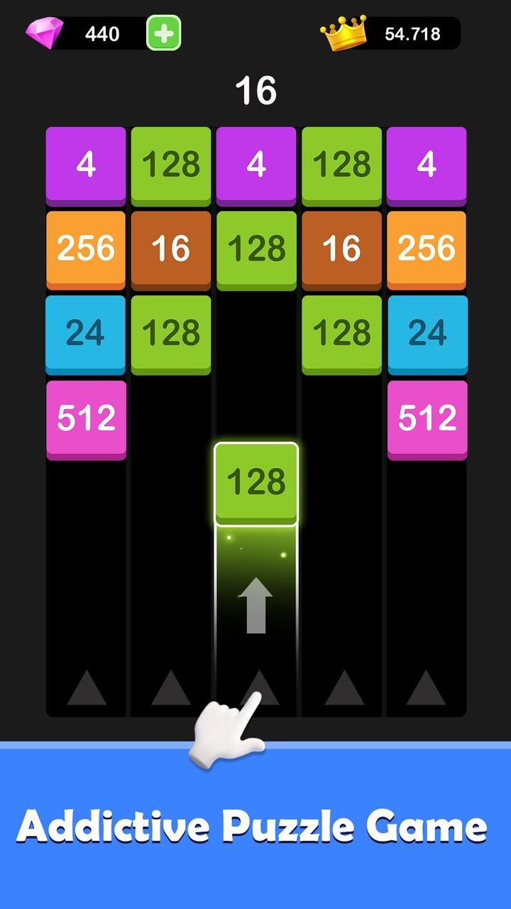 X2 Blocks: 2048 Merge ภาพหน้าจอ 3