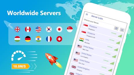 Secure VPN 2022 - Fast VPN 스크린샷 1