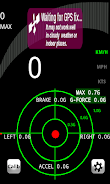 Speedometer with G-FORCE meter Captura de pantalla 2