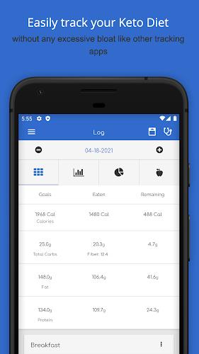 Schermata My Keto Low Carb Diet Tracker 0