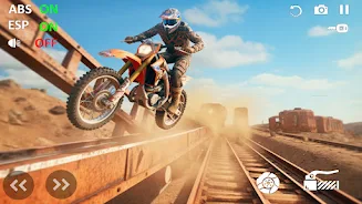 Motocross Beach Bike Games 3D स्क्रीनशॉट 1