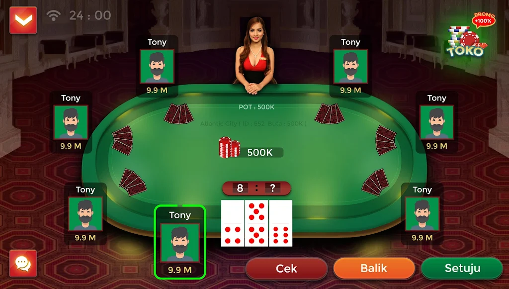 Domino Poker Club Screenshot 2