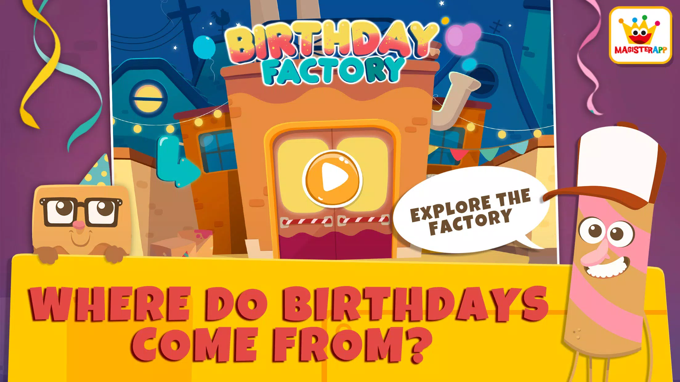 Birthday Factory Schermafbeelding 0