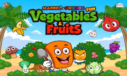 Marbel Fun Vegetable & Fruits Schermafbeelding 0