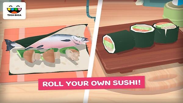 Toca Kitchen Sushi Captura de tela 2