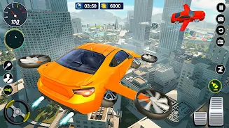 Car Games: Car Flying Games 3d ဖန်သားပြင်ဓာတ်ပုံ 1