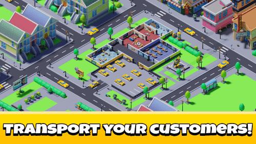 Idle Taxi Tycoon ဖန်သားပြင်ဓာတ်ပုံ 3