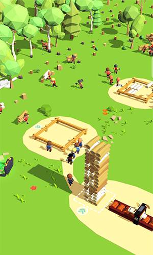 Lumber Empire: Idle Wood Inc Tangkapan skrin 2