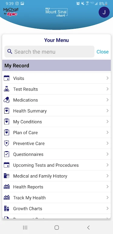 MyMountSinai Screenshot 0