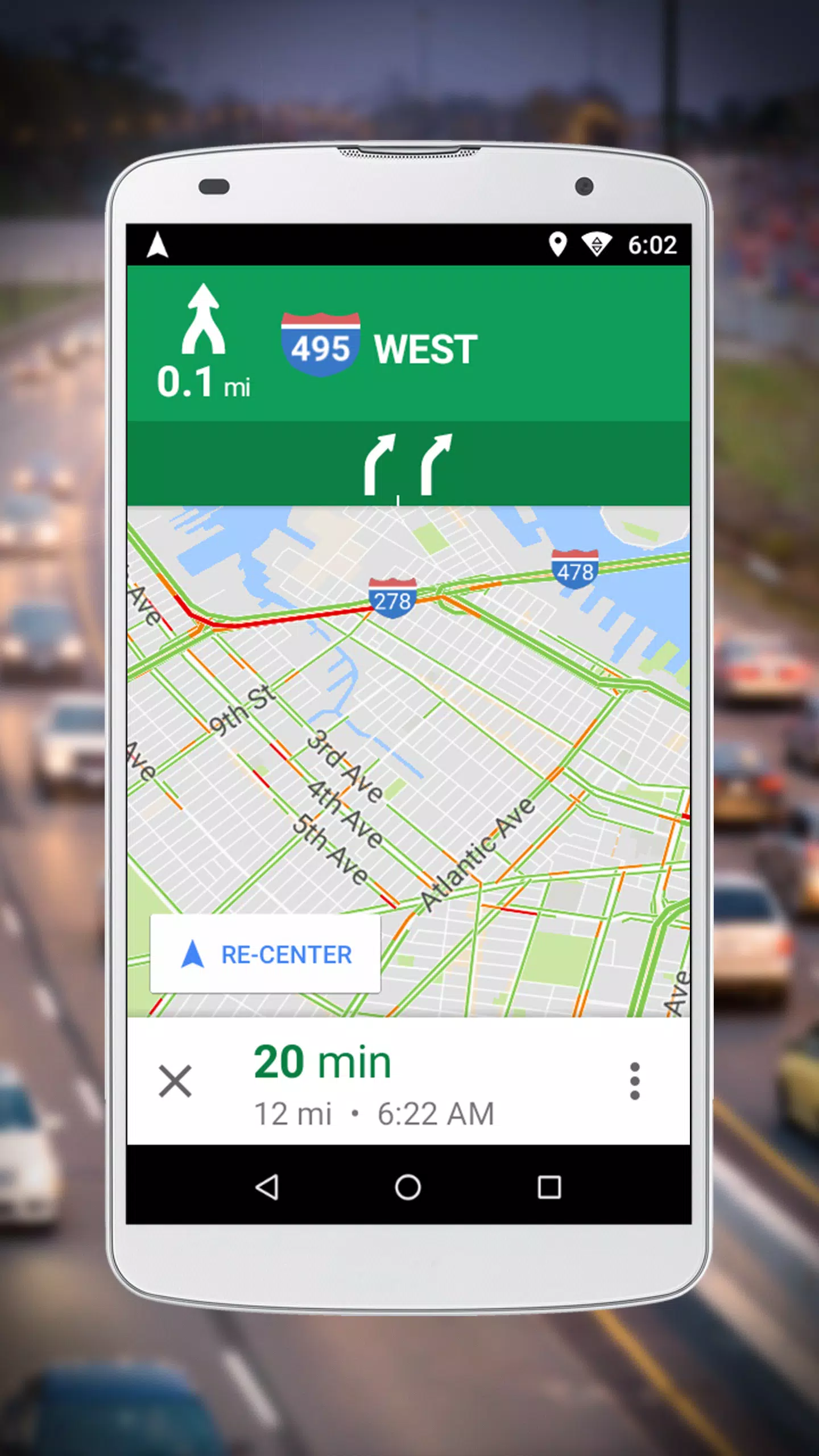 Navigation for Google Maps Go Zrzut ekranu 2