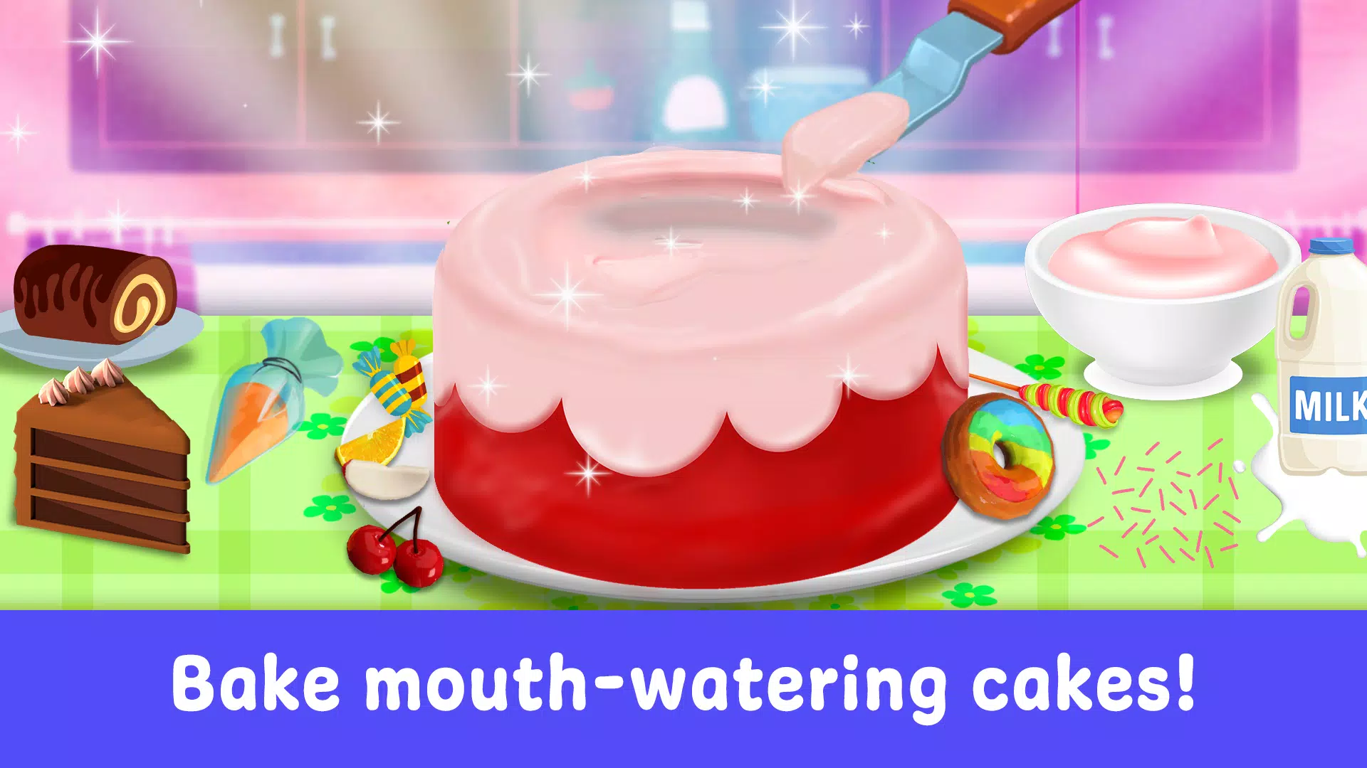 Cake Maker Games for Girls Screenshot 0