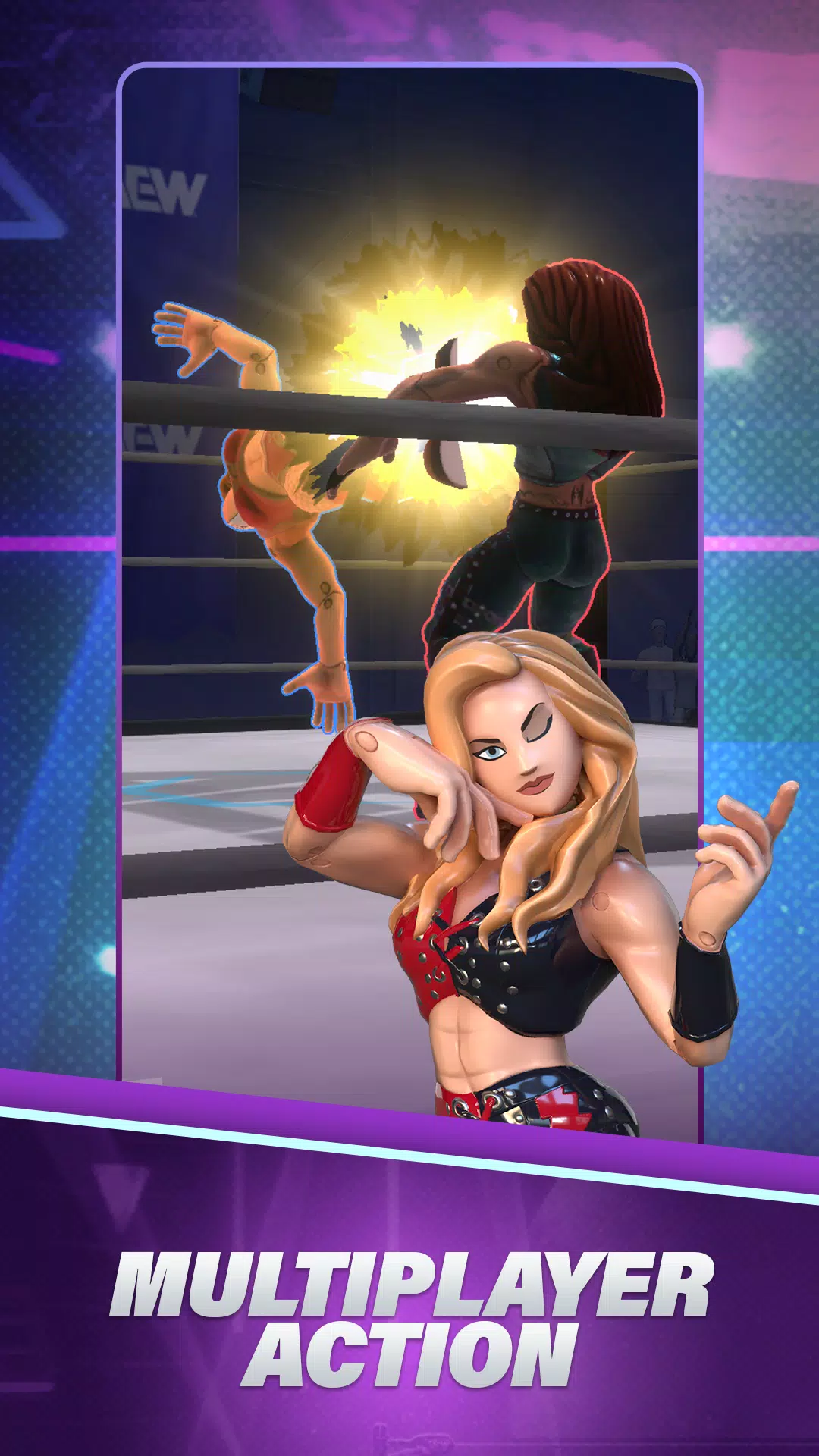 AEW: Figure Fighters Wrestling Captura de pantalla 2