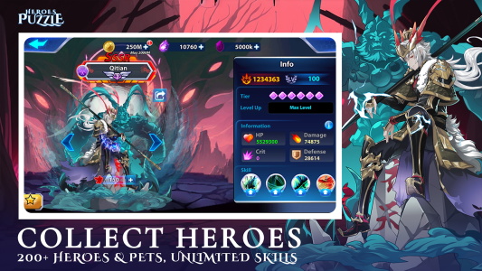Heroes & Puzzles スクリーンショット 2