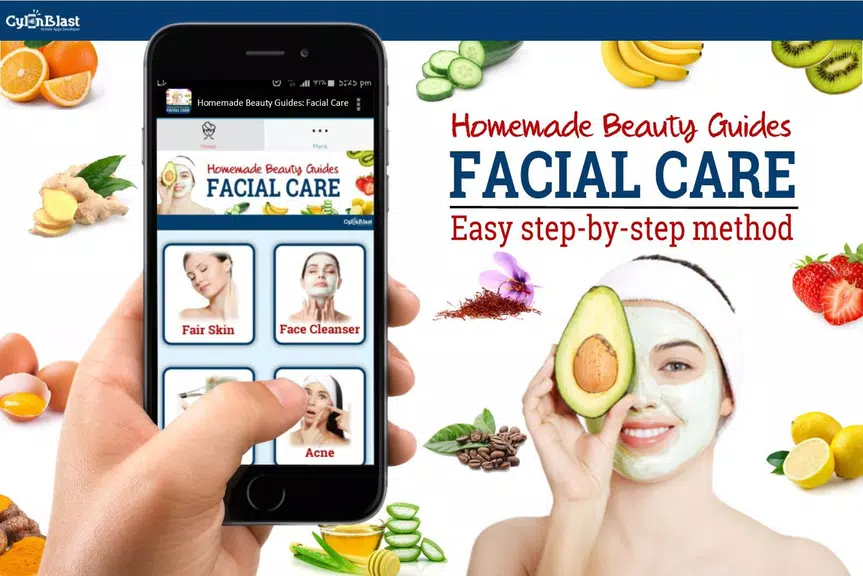 Homemade Beauty: Facial Care Zrzut ekranu 0