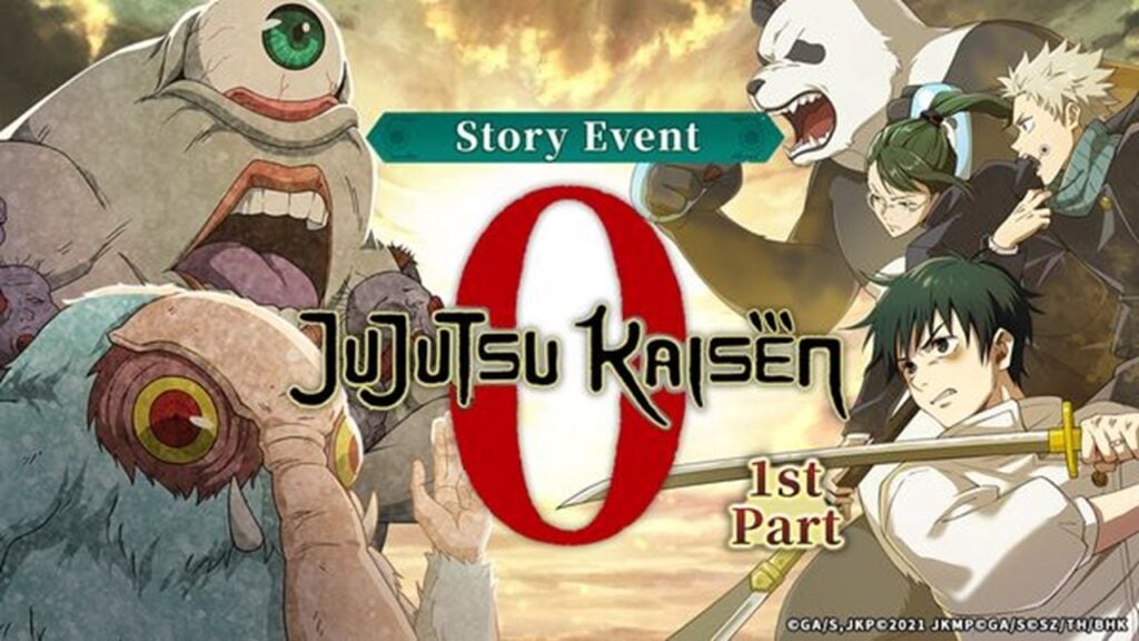 JJK Phantom Parade Drops Story Event Jujutsu Kaisen 0 com puxadores grátis!