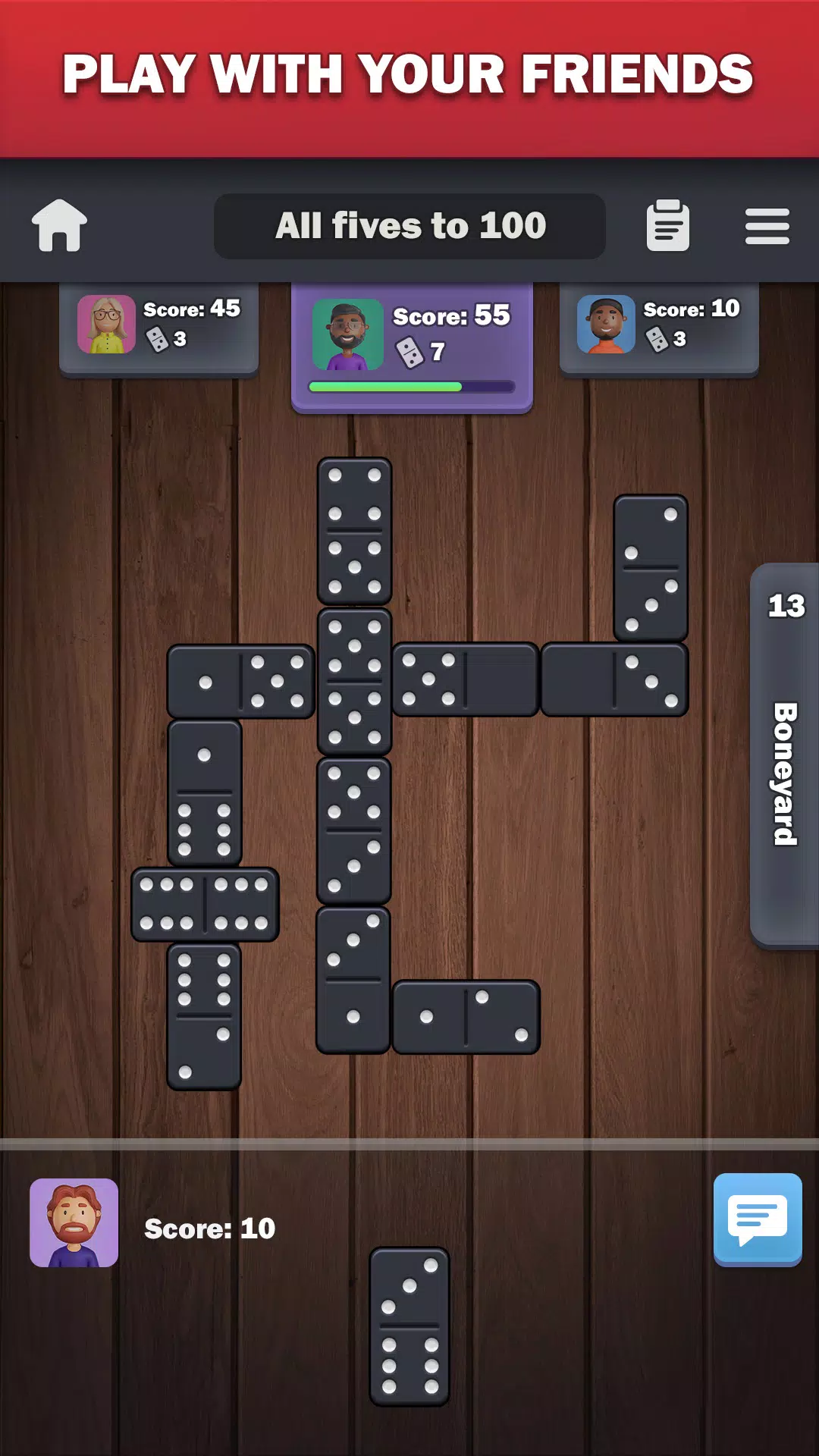 Dominoes online - play Domino! Schermafbeelding 1