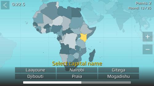 World Map Quiz ภาพหน้าจอ 2