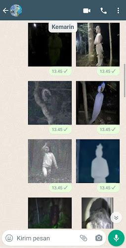 Pocong Kuntilanak WA Stickers Captura de tela 1