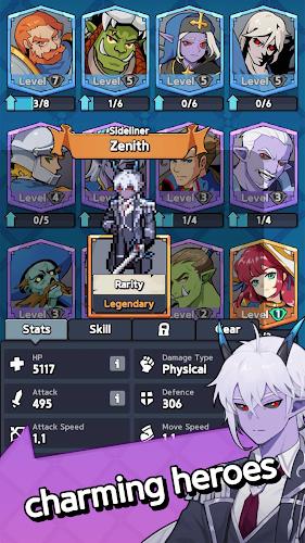 EPIC Rush - Idle Pixel RPG স্ক্রিনশট 3