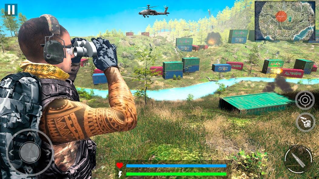 Fps Shooting Games Offline 3D Mod Zrzut ekranu 2