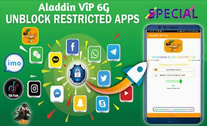 Aladdin VIP 6G-Secure Fast VPN Schermafbeelding 2