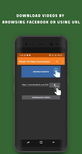 Video Downloader For Facebook Скриншот 3