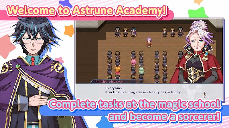 RPG Astrune Academy स्क्रीनशॉट 0