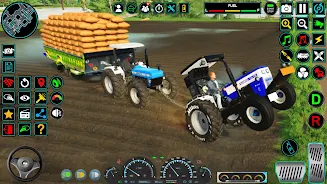 Indian Tractor Game 2023 Captura de pantalla 1