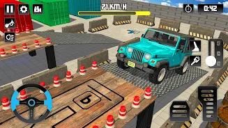 Jeep Parking Game - Prado Jeep Schermafbeelding 0