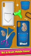 DIY Mobile Cover design Game Captura de tela 2