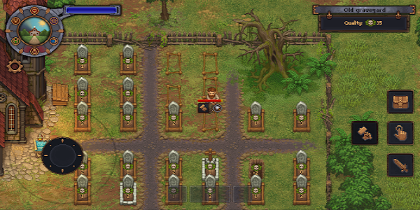 Graveyard Keeper ဖန်သားပြင်ဓာတ်ပုံ 1