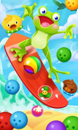 Frog pop bubble island 스크린샷 0