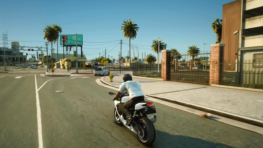 Highway Bike Traffic Racer 3D Captura de tela 2