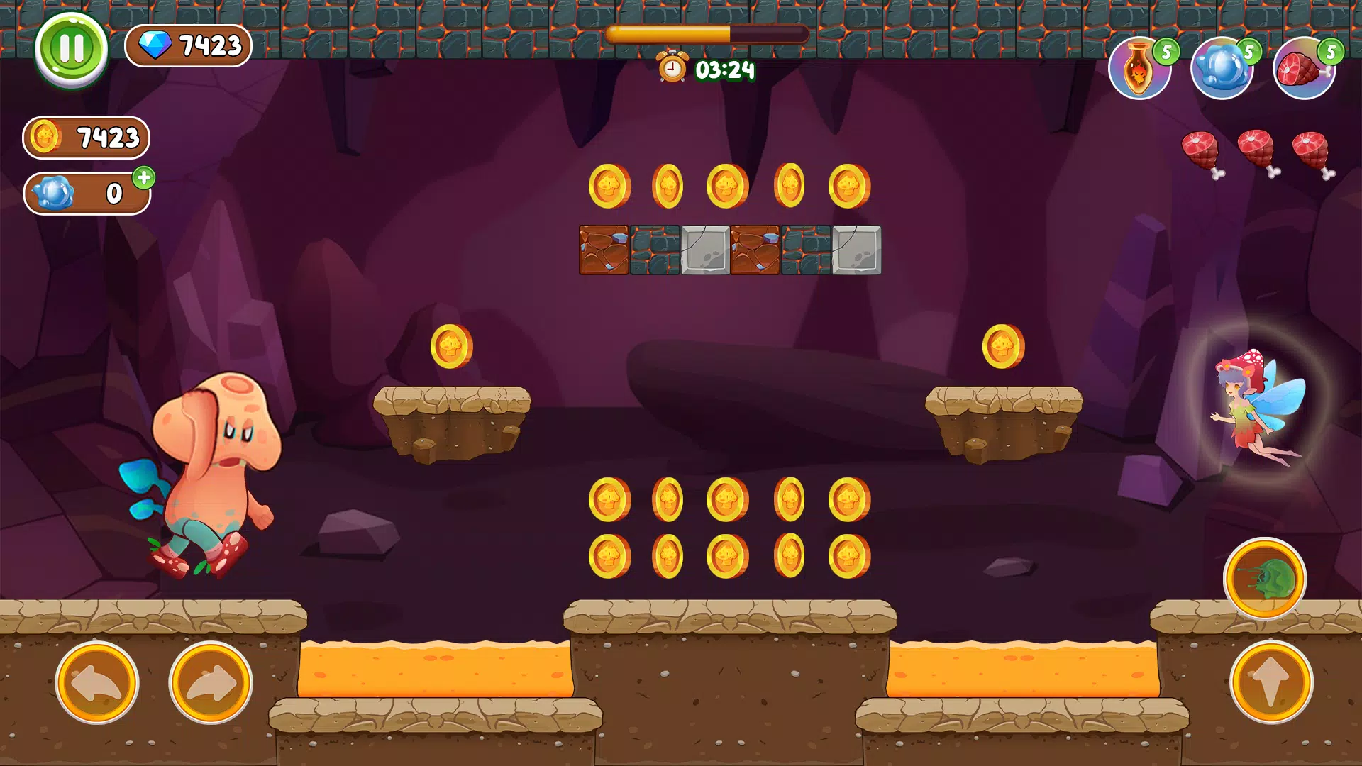 Mushroom War: Legend Adventure Screenshot 0