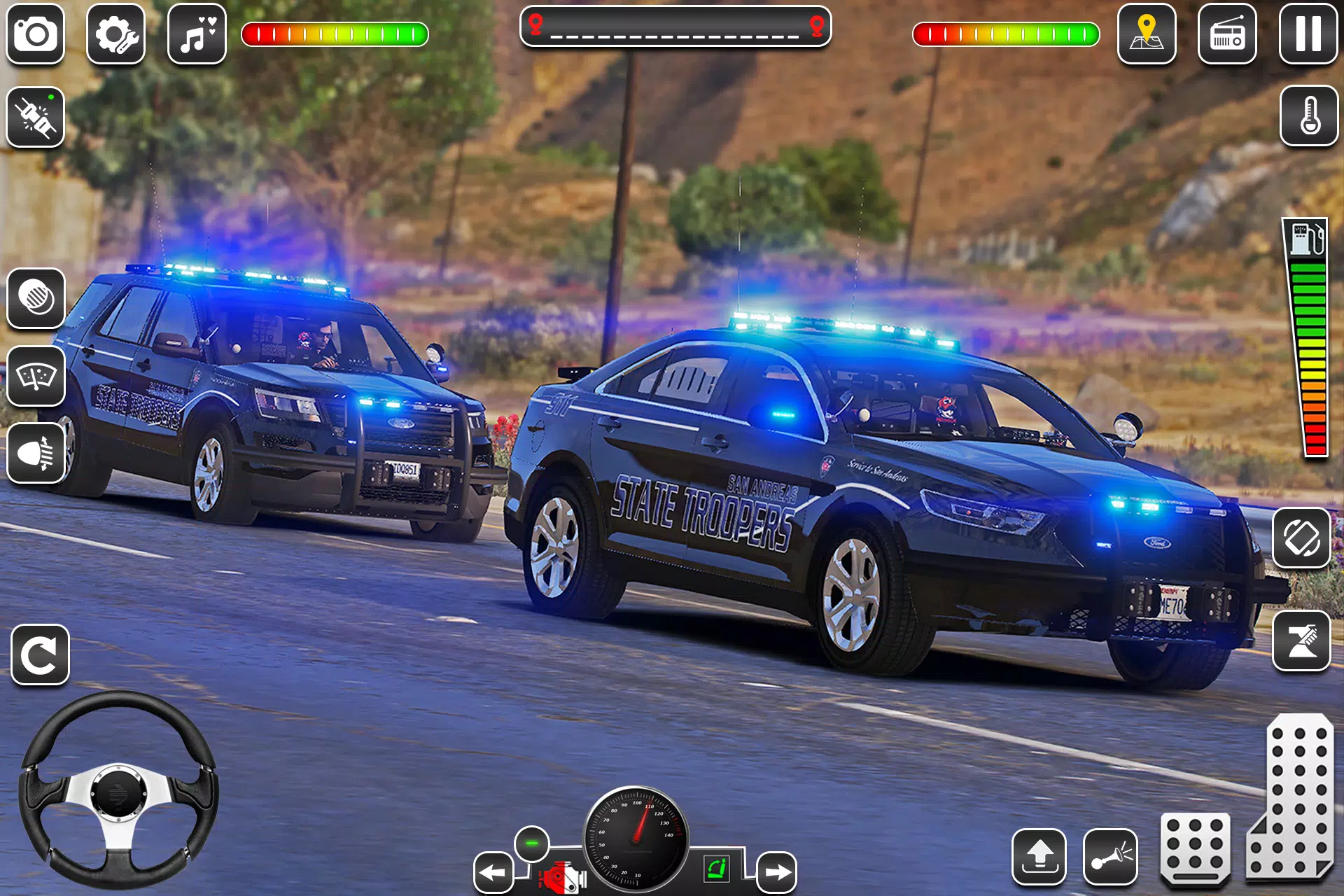 US Police Car Chase Game 3D应用截图第1张