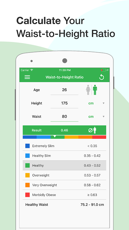 BMI Calculator: Weight Tracker スクリーンショット 2