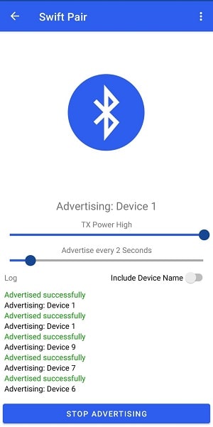 Bluetooth Le Spam স্ক্রিনশট 1