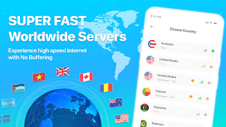 Fast VPN Ultra Fast Proxy VPN Schermafbeelding 0