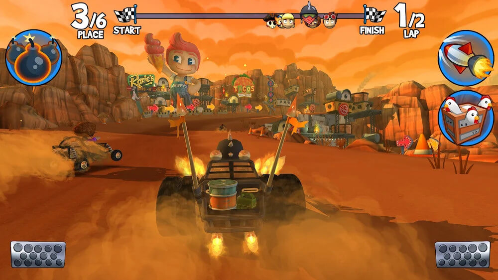 Schermata Beach Buggy Racing 2 Mod 0