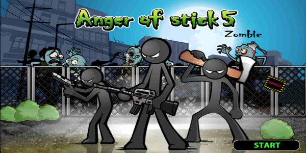 Anger of stick 5 : zombie Captura de tela 2