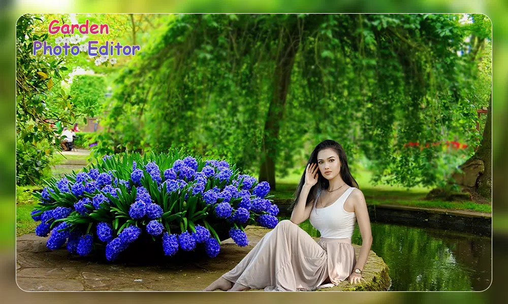 Garden Photo Frame Editor Ảnh chụp màn hình 1