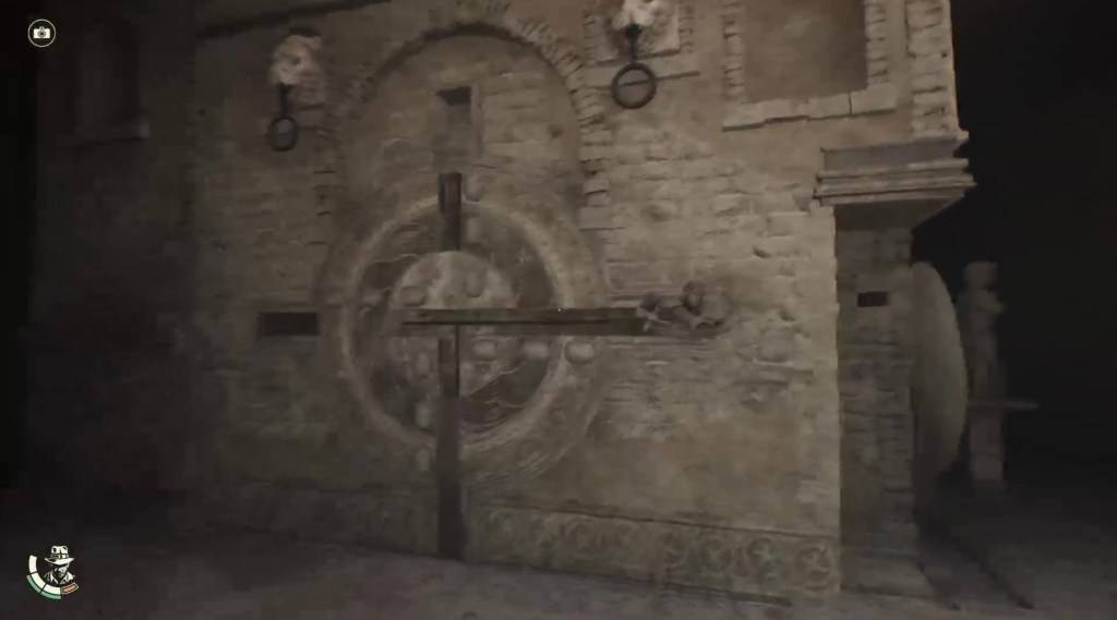 La solution pour la seconde moitié de la fontaine de puzzle de confession dans l'Indiana Jones et le grand cercle