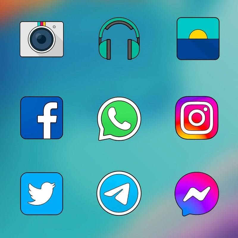 Oxigen HD – Icon Pack Ảnh chụp màn hình 2