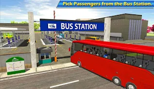 Modern City Bus Parking Games Screenshot 0