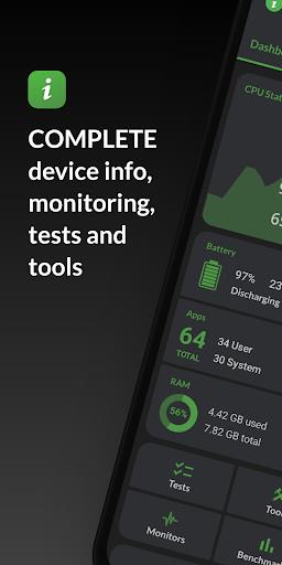 DevCheck Device & System Info ภาพหน้าจอ 0