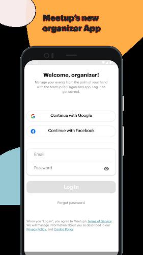Meetup for Organizers应用截图第1张