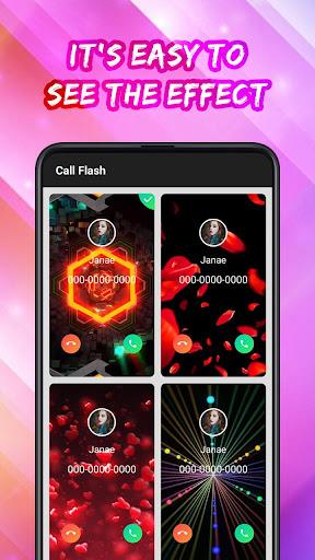 Color Call Flash- Call Screen, Captura de tela 1